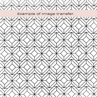 Geo Diamond Silkscreen Stencil - 