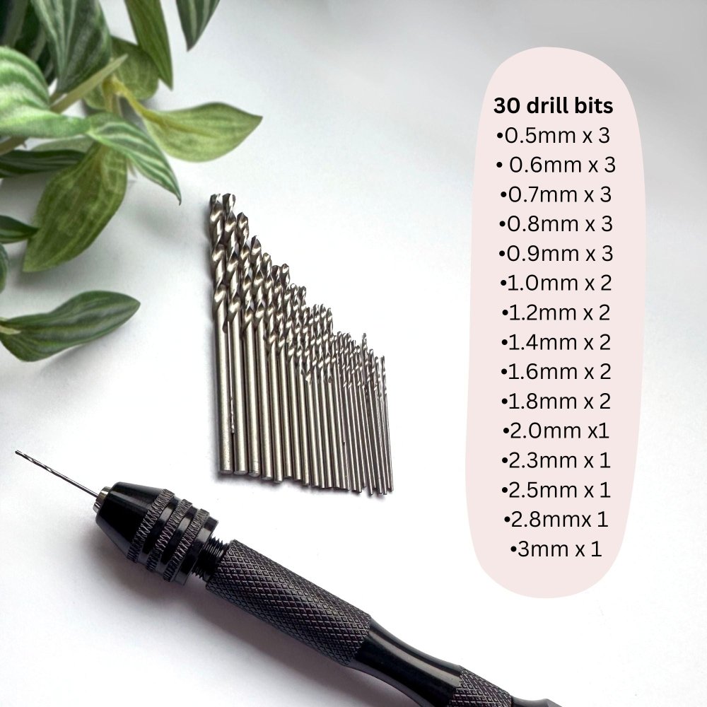 Hand Drill Tool - 31 Piece Set - 