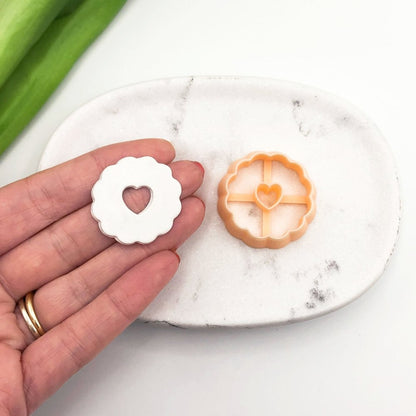 Heart Biscuit Clay Cutter | Valentines - 