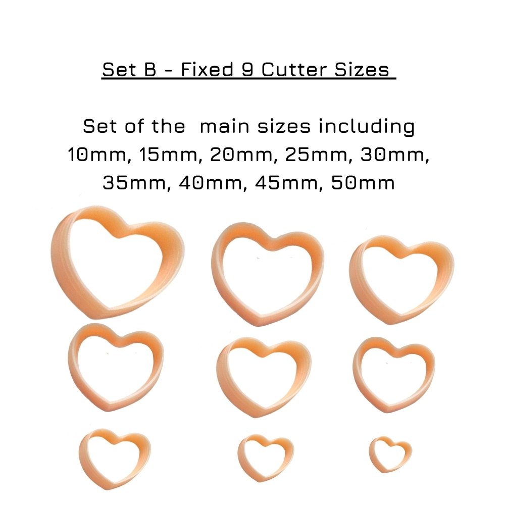 Heart Bubbled Clay Cutter | Valentines - 