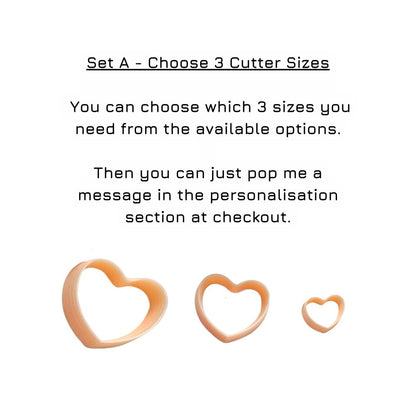 Heart Bubbled Clay Cutter | Valentines - 