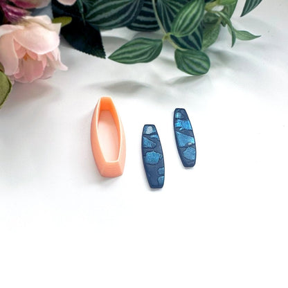 Huggie Clay Cutter | Long Dangle - 