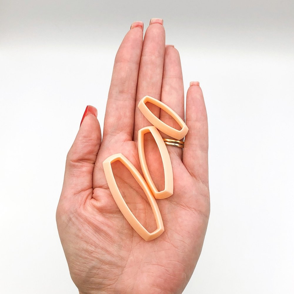 Huggie Clay Cutter | Long Dangle - 