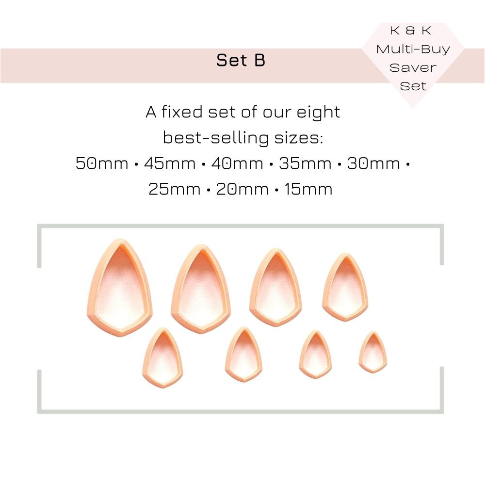 Jewel Drop Clay Cutter - 