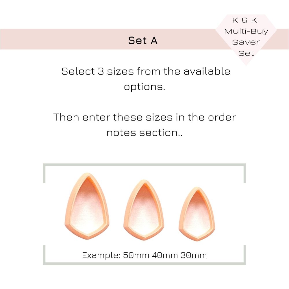 Jewel Drop Clay Cutter - 