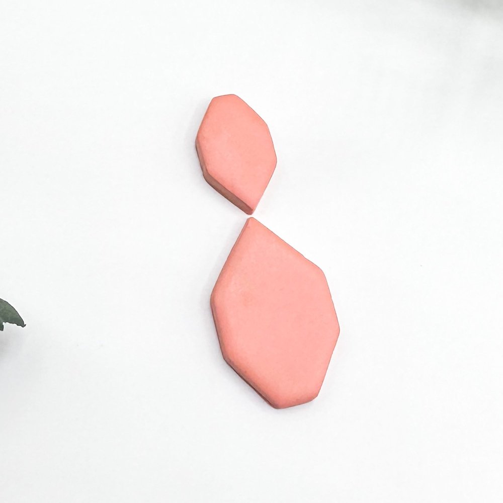 Jewel Hexagon Clay Cutter | Faceted Gemstone Design - 