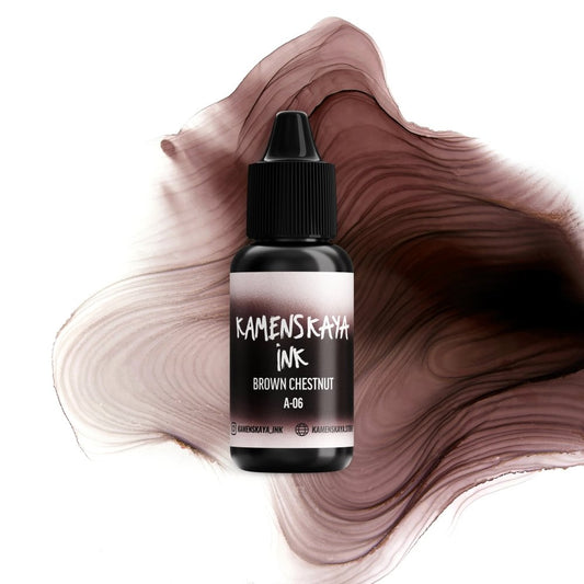 Kamenskaya Alcohol Ink 15ml | Core A-06 Brown Chestnut -