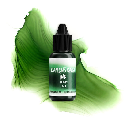 Kamenskaya Alcohol Ink 15ml | Core A-19 Leaves -