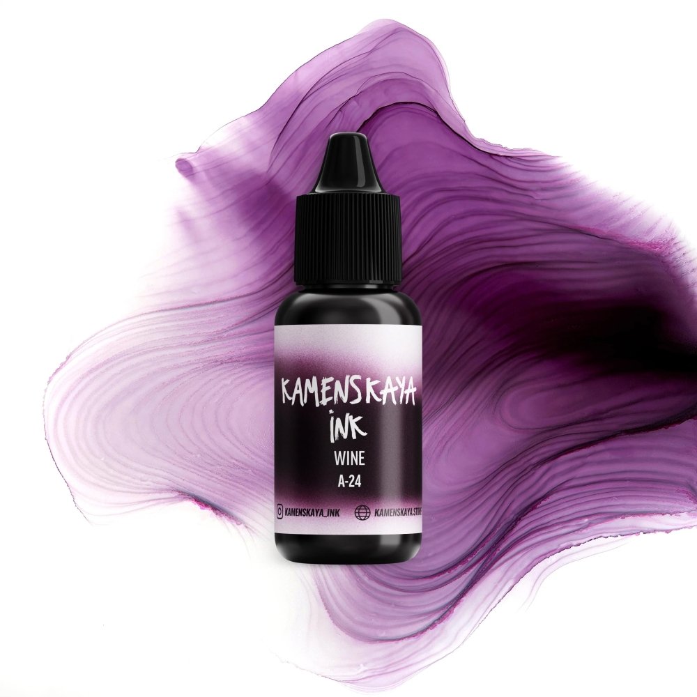 Kamenskaya Alcohol Ink 15ml | Core A-24 Wine -