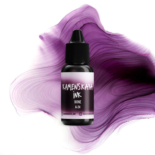 Kamenskaya Alcohol Ink 15ml | Core A-24 Wine -