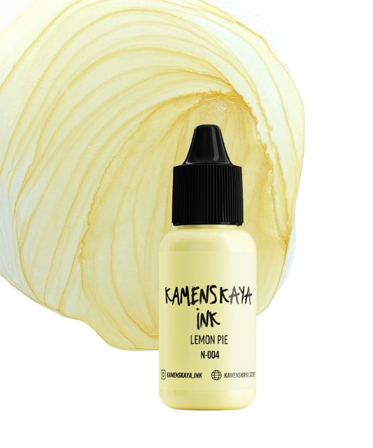 Kamenskaya Alcohol Ink 15ml | Nude N-004 Lemon Pie -