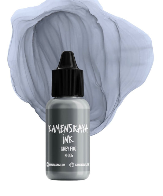 Kamenskaya Alcohol Ink 15ml | Nude N-005 Grey Fog -
