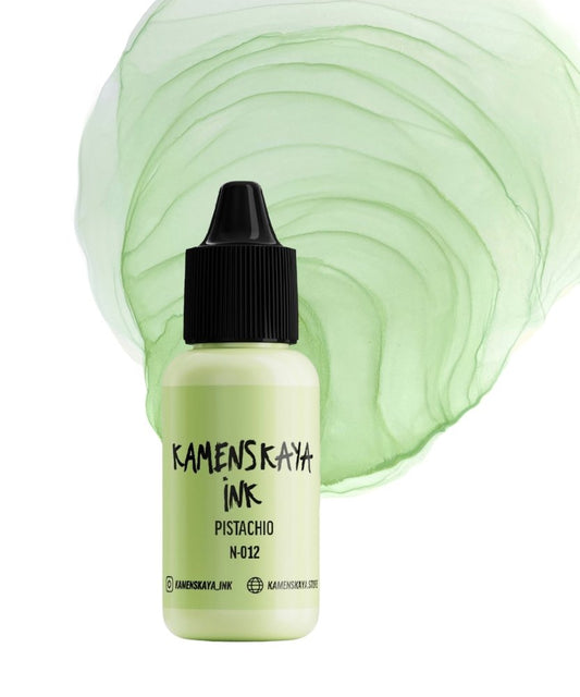Kamenskaya Alcohol Ink 15ml | Nude N-012 Pistachio -
