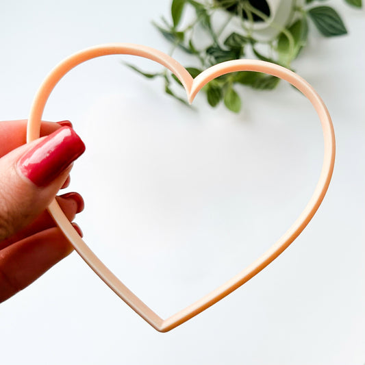 Large Plump Heart Clay Cutter