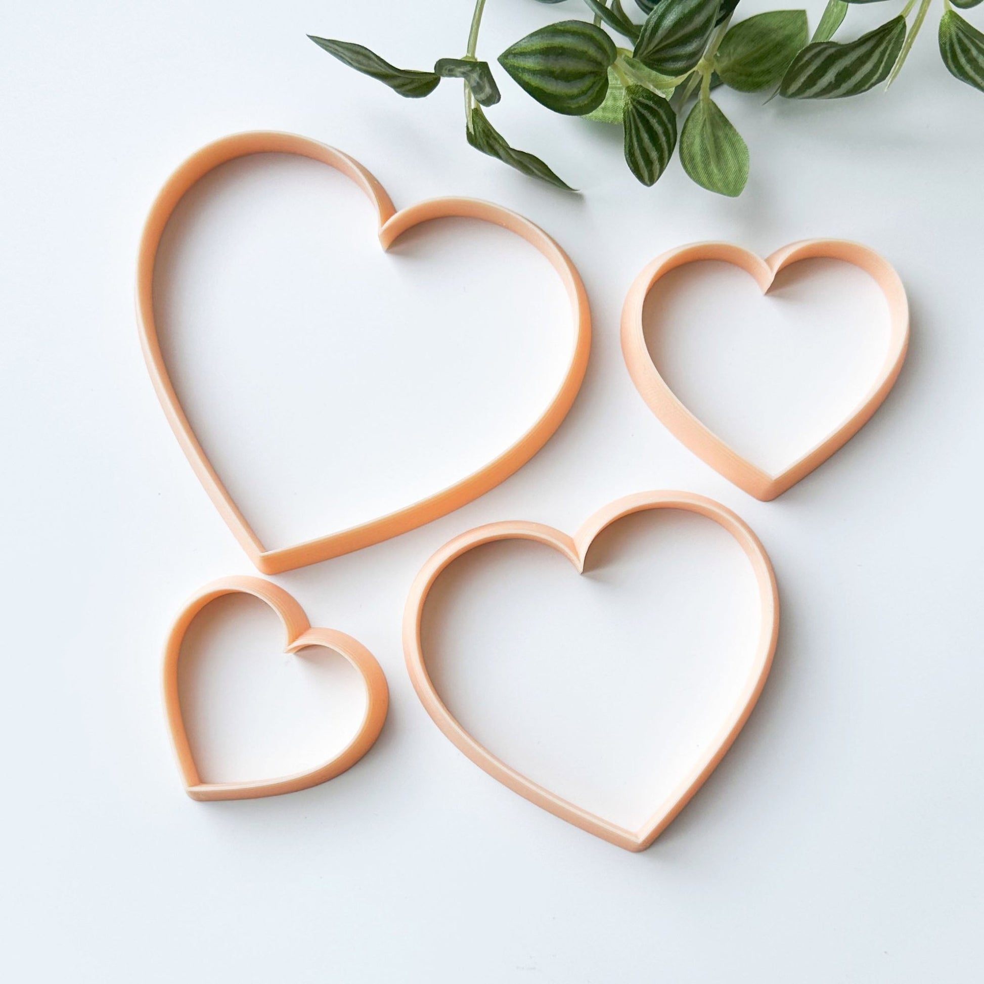 Large Plump Heart Clay Cutter - 