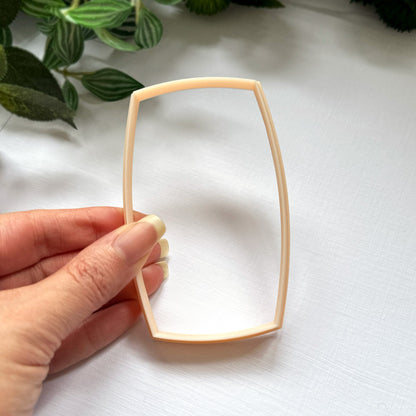 Large Rectangle Barrel Clay Cutter - 