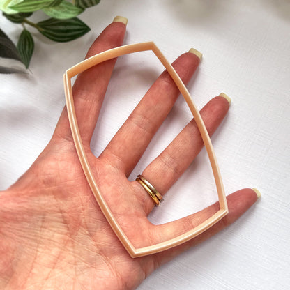 Large Rectangle Barrel Clay Cutter - 