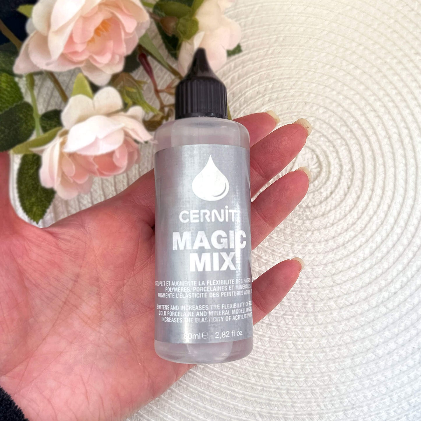 Cernit Magic Mix for Polymer Clay 80ml | Transparent