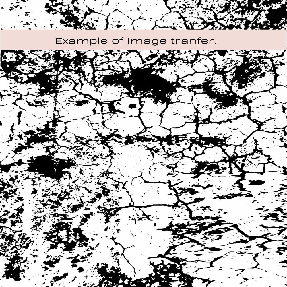 Marble Silkscreen Stencil | Marbled Effect Cracked Pattern - 