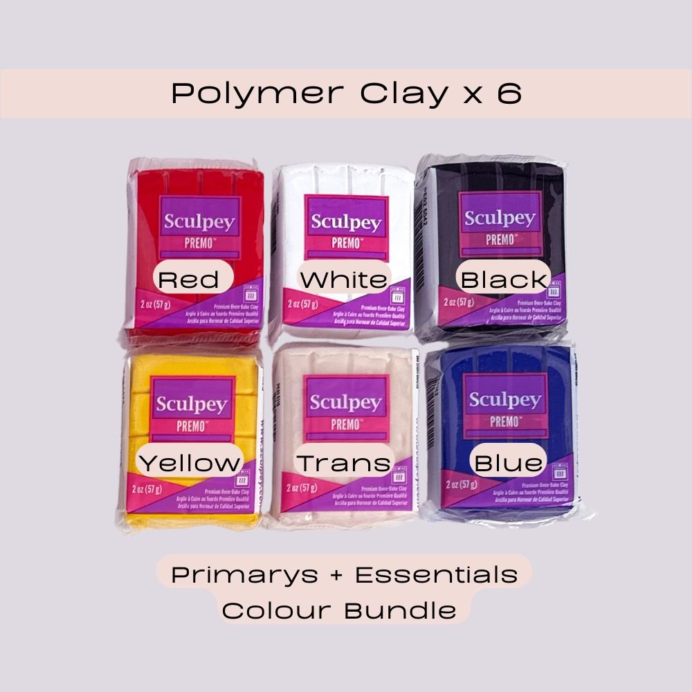 Mega Starter Kit | Polymer Clay Jewellery Beginners Set - 