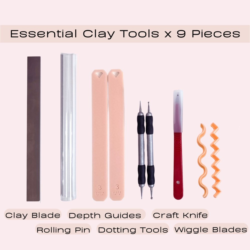 Mega Starter Kit | Polymer Clay Jewellery Beginners Set - 