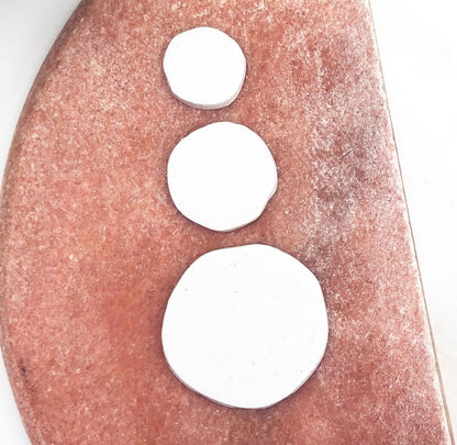Organic Circle Clay Cutter | Misshapen Round Pebble Shape - 