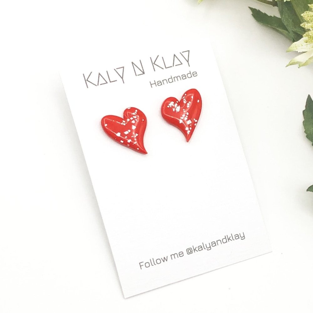 Organic Heart Polymer Clay Cutter| Valentines - 