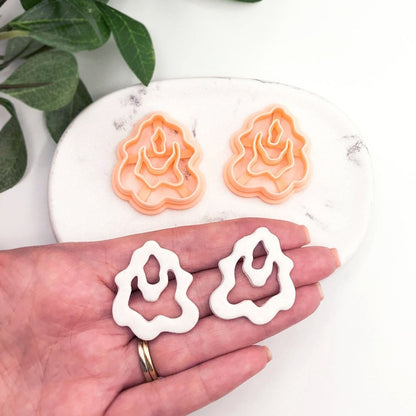 Organic Wavy Donut Clay Cutter - 