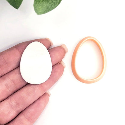 Oval Egg Clay Cutter - 