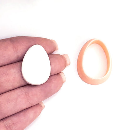 Oval Egg Clay Cutter - 