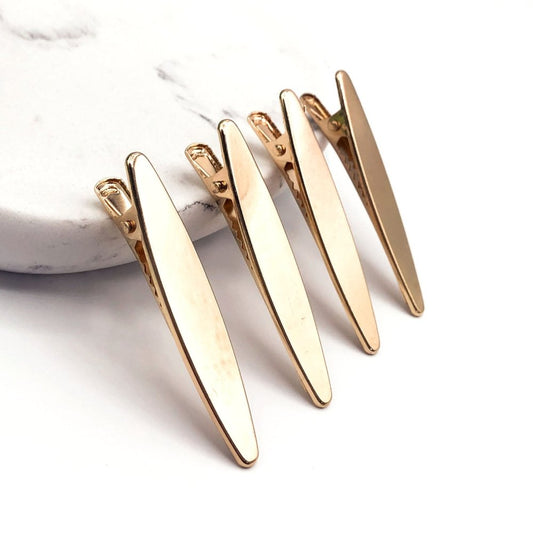 Pack of Barrette Hair Clip Blanks - 