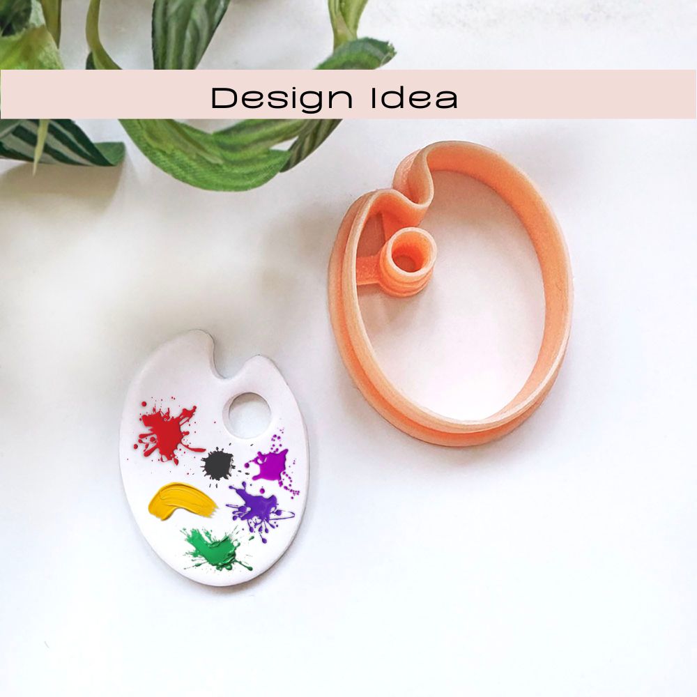 Paint Palette Clay Cutter - 
