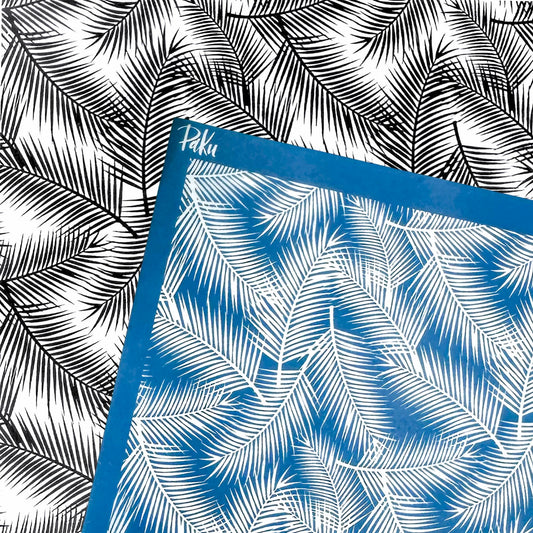 Palm Leaf Silkscreen Stencil