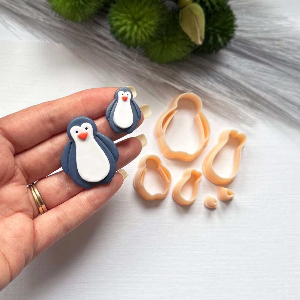 Penguin Clay Cutter | Set | Novelty | Christmas | Kaly and Klay