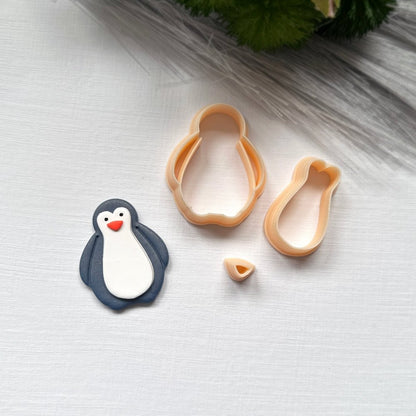 Penguin Clay Cutter | Set |  Novelty | Christmas | Kaly and Klay