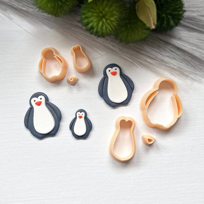 Penguin Clay Cutter | Set | Novelty | Christmas | Kaly and Klay