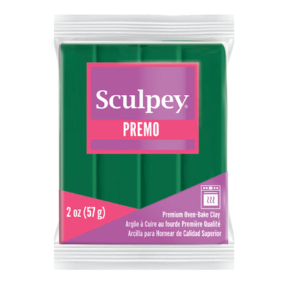 Sculpey Premo Polymer Clay | 57g - 5006 Forest Green - old packaging
