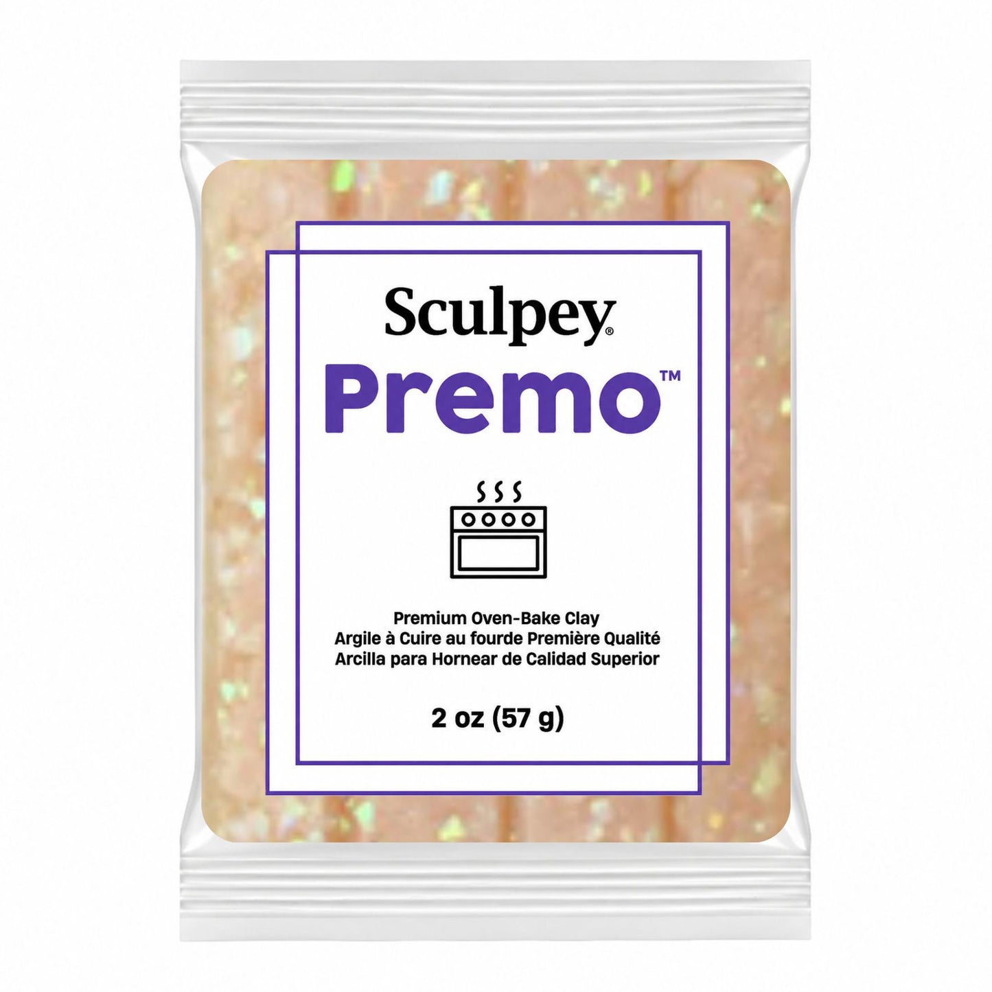 Sculpey Premo Polymer Clay | 57g - 5109 Opal - new packaging with a white background