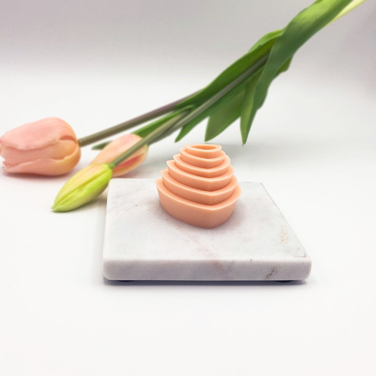 Rounded triangle clay cutter for polymer clay jewellery makers and crafts