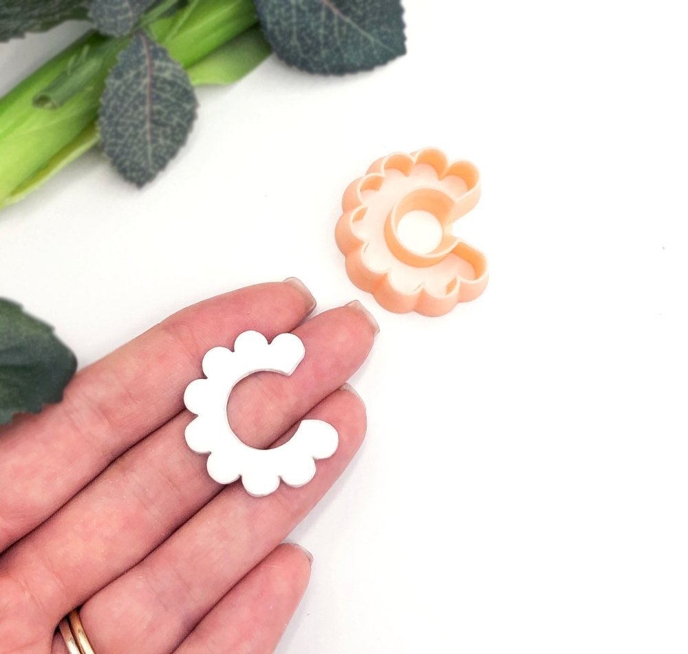 Scalloped Hoop Clay Cutter - 