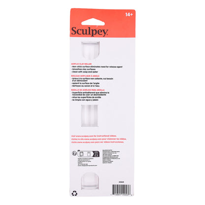 Sculpey packaging back on a white background