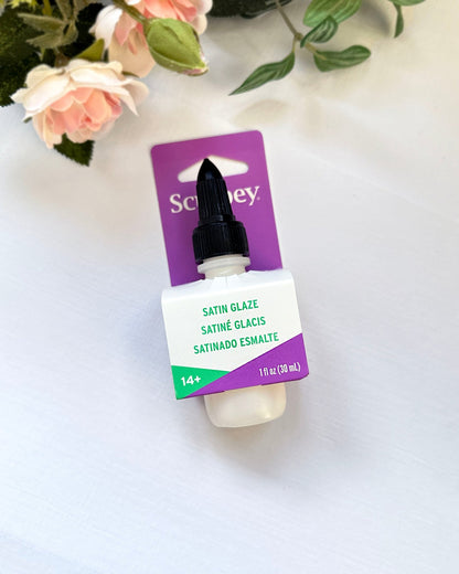 sculpey satin matte glaze for polymer clay