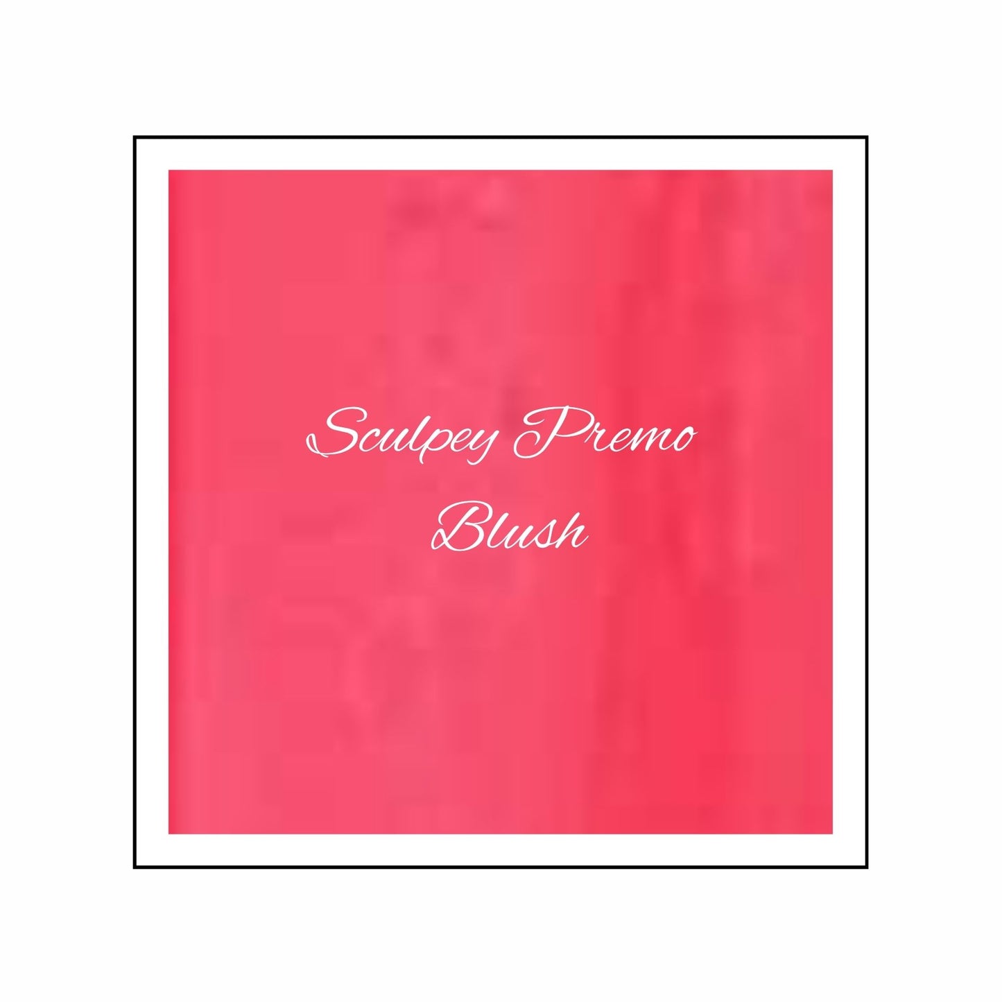 sculpey premo blush pink colour swatch