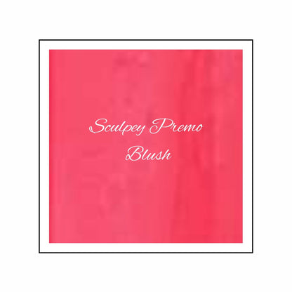 sculpey premo blush pink colour swatch