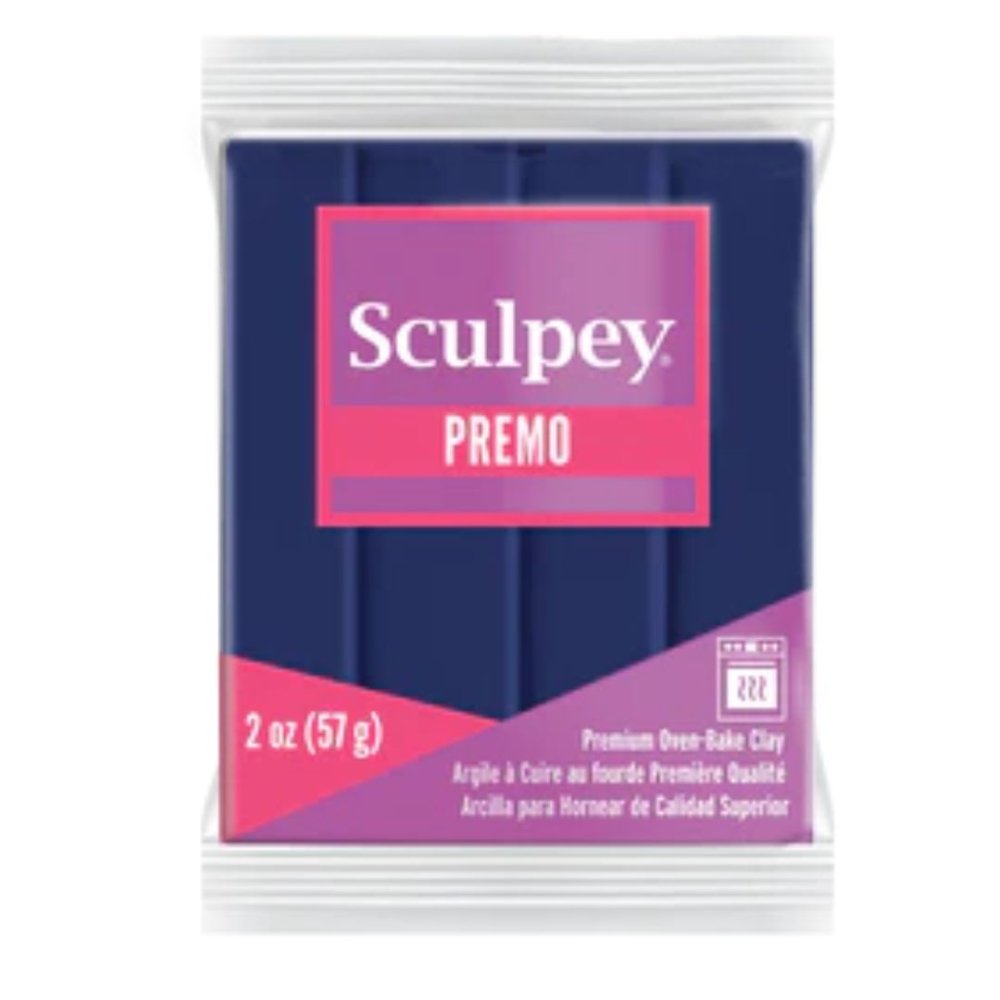 Sculpey Premo Polymer Clay | 57g - 5562 Ultramarine Blue Hue - 