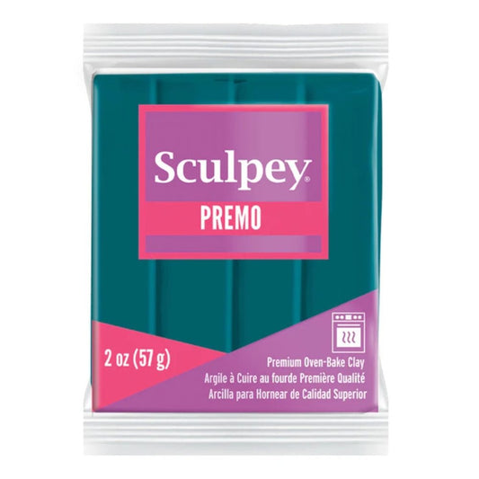 Sculpey Premo Polymer Clay | Teal - 57g - 