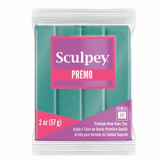 Sculpey Premo Polymer Clay | Vintage Teal Pearl - 57g - 