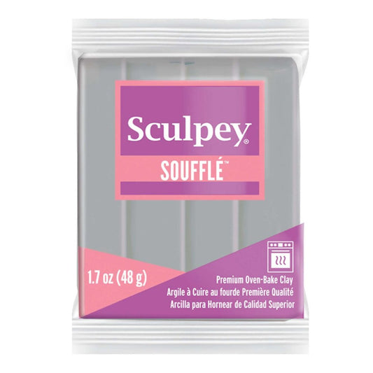 Sculpey Souffle Polymer Clay | 48g - 6645 Concrete - 
