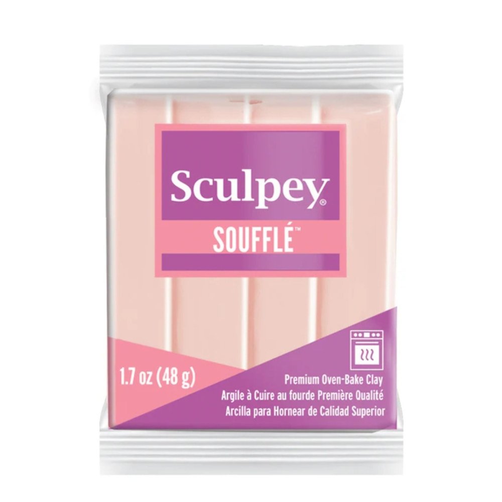 Sculpey Souffle Polymer Clay | Amond Rose - 48g - 