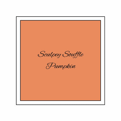 Sculpey Souffle Polymer Clay | 48g - 6033 in colour Pumpkin - colour swatch